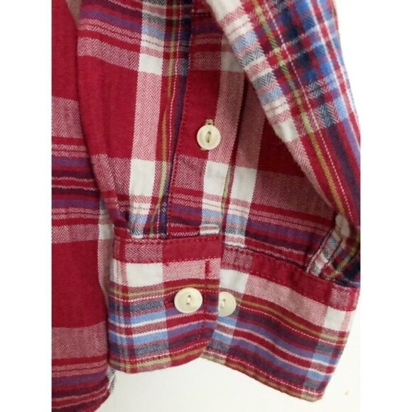 CLUB ROOM Men’s Plaid Long Sleeve Cotton Flannel Shirt - Picture 8 of 10